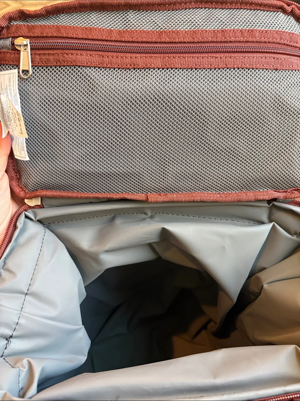 Eddie Bauer Bygone 20L Insulated Backpack Cooler Burgundy